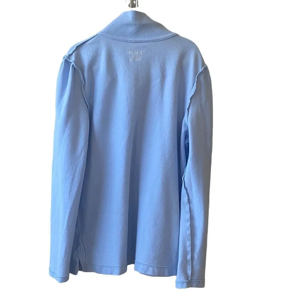 The Children’s Place Long Sleeve Polo Uniform Shirt with Flaws Little Girl Size